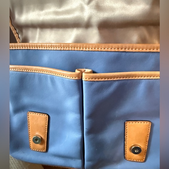 Women's Coach Reserve  Colorblock Crossbody Bag magnetic closure excellent shape - Picture 5 of 16